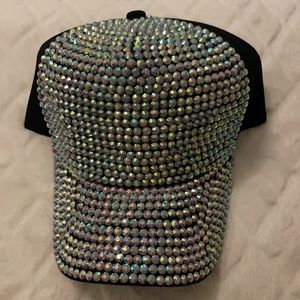 REDUCED PRICE! Sequins black cap